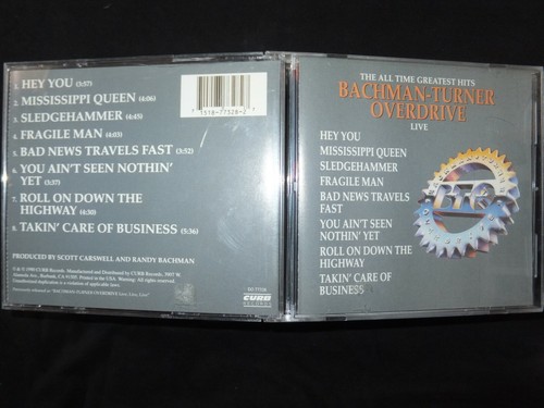 Bachman turner overdrive - cd,
