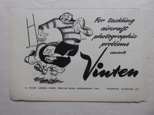 1952 pub vinten - 2/1952, aircraft