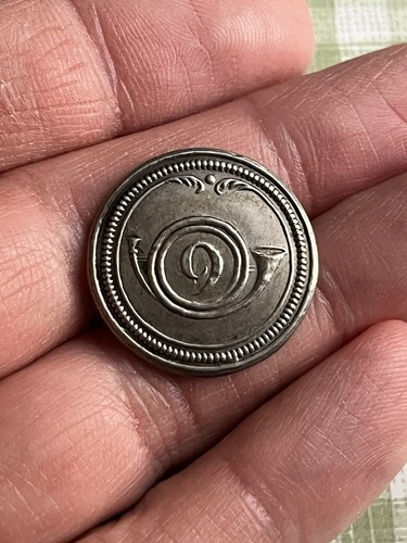 Bouton officier 9e - bouton, du