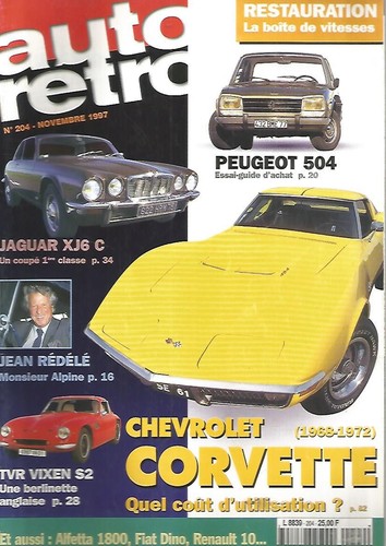Auto retro 204 - auto, peugeot