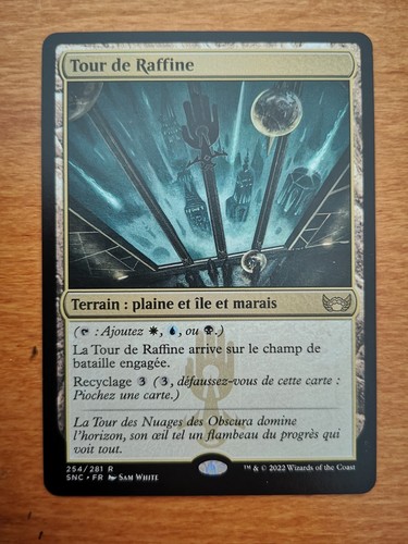 Carte magic francais tour - magic,