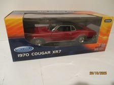 RARE   MERCURY COUGAR XR7 1970  -   WELLY  - 1/18ème - EN BOITE