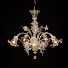 Ca' venier lustre en verre de