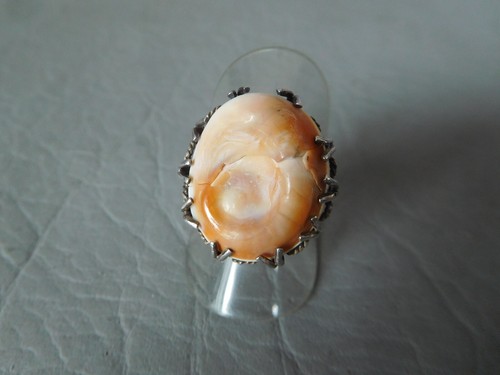 Bague ancienne corbeille grise - ancienne,