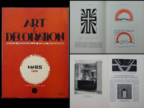 Art decoration mars 1929 - et,