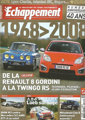 Echappement 489 renault 8 - n°489,