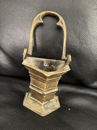 Benitier gothique bronze - en,