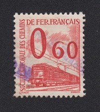 timbre France 1960 SNCF Petit