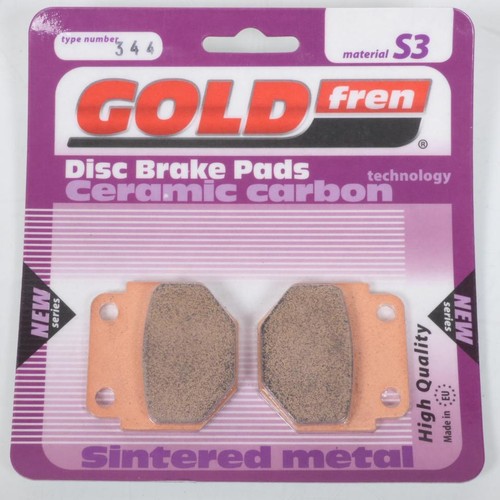 Plaquette frein gold - de,