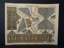 Image d'Epinal Pellerin Grandes constructions N° 48 Chalet forestier Vosges