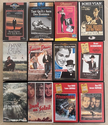 Lot vhs collectors - lot, 12