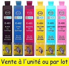 SOS ENCRE - Cartouches d'encre compatibles T0487 XL HIPPOCAMPE ( non OEM Epson )