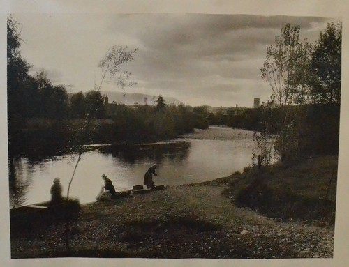 Grande photographie ancienne - grande,