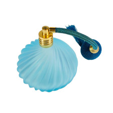 Ancien vaporisateur à poire - Bleu