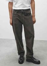 Pantalon décontracté en cuir