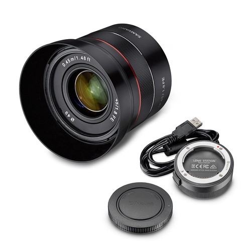 Samyang 45mm fe pour - af,