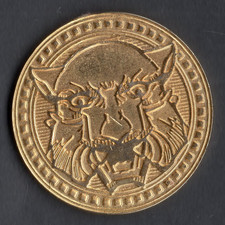 RARE JETON DU FORT BOYARD @ ANNEE 2000 @ TIGRE @ 30 MM @ RARE @ CHARENTE @ TOKEN