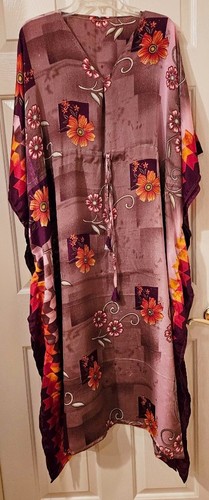 Silk saree kaftan kimono - silk, kimono~