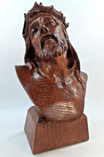 Ancien beau buste jésus - beau, de