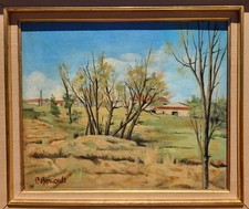 TABLEAU HUILE SUR PANNEAU