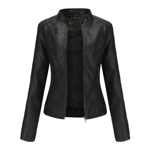Femme veste cuir bombers - veste,