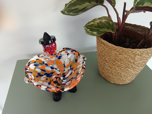 Vide poche cendrier clown - vide-poche/cendrier, en