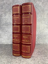 LAS CASES. MEMORIAL DE SAINTE-HELENE, SUIVI DE NAPOLEON DANS L’EXIL. 1842.