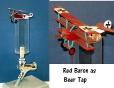   Red Baron  as beer tap