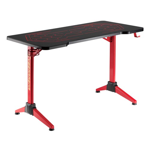 Bureau gaming rgb led - led, noir