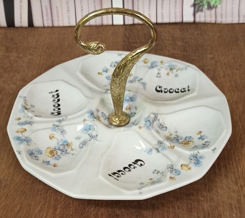 Plat avocats porcelaine - plat,