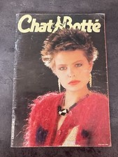 Revue CHAT BOTTE N°27 tricot laine modèle patron  K56
