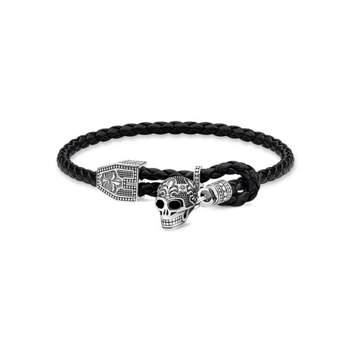 Bracelet ajustable cuir - , tête