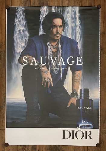 Affiche mode dior sauvage - :,