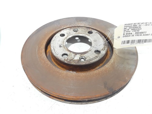 Disque frein avant droite - de,