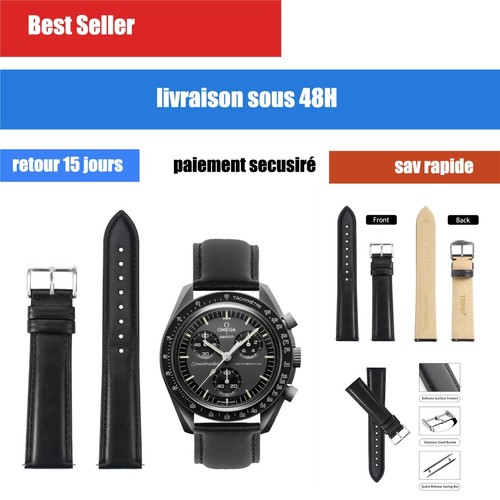Bracelet montre cuir mm - bracelet, 20