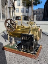 Ancienne Machine à vapeur horizontale type locomotive, Radiguet? Marklin?