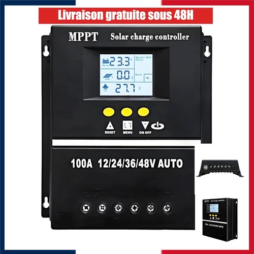 Régulateur solaire mppt 100 - régulateur,