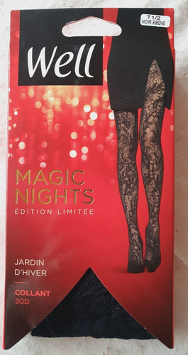 Collants noir taille 2 - noir, 1/2