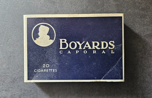 Paquet cigarettes vide - paquet,