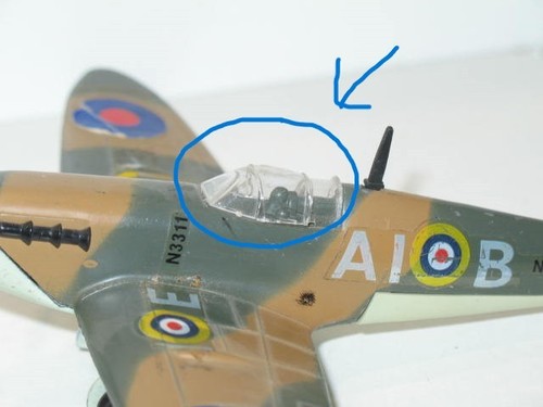 Dinky toys verriére cockpit - toys,