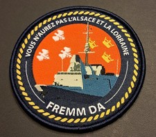 écusson patch militaire Marine Nationale sur velcro 