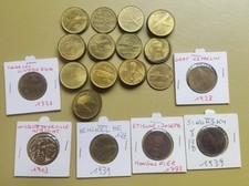 Lot 47 Jetons Total Thème " Aviation " 