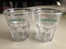 2 Shots, shooters Jameson,verres Plastique épais et rigide . whisky.Neuf