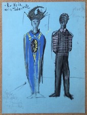 Gouache Originale Tristan