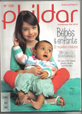 4 livres  tricot phildar bébé et enfants