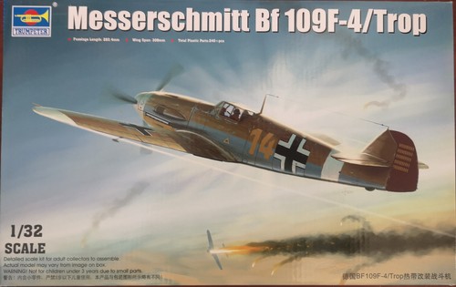 Messerschmitt 109f trop - messerschmitt, 109f-4/trop