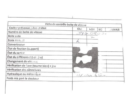 Boite vitesses volkswagen - boite,