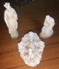 Ancienne crèche noël - ancienne,