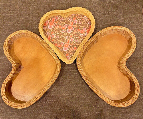 Corbeilles coeur paniers - 3,
