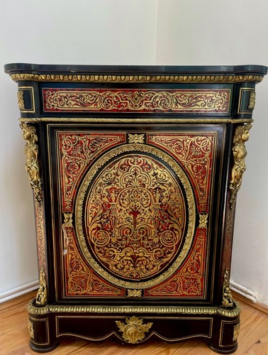Meuble appui marqueterie - meuble, en